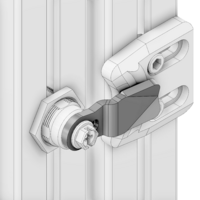 50-104-0 MODULAR SOLUTIONS HANDLE PART<br>CAM LATCH (+4 OFFSET)